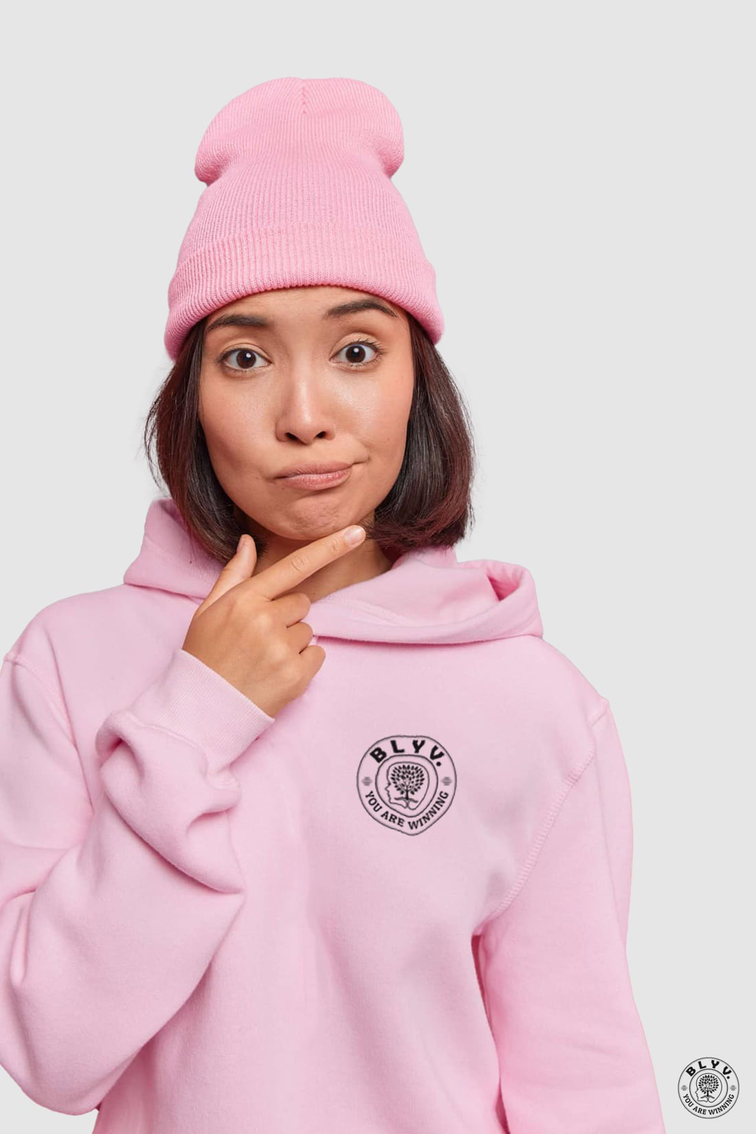 BLYV. | Soft Pink Hoodie
