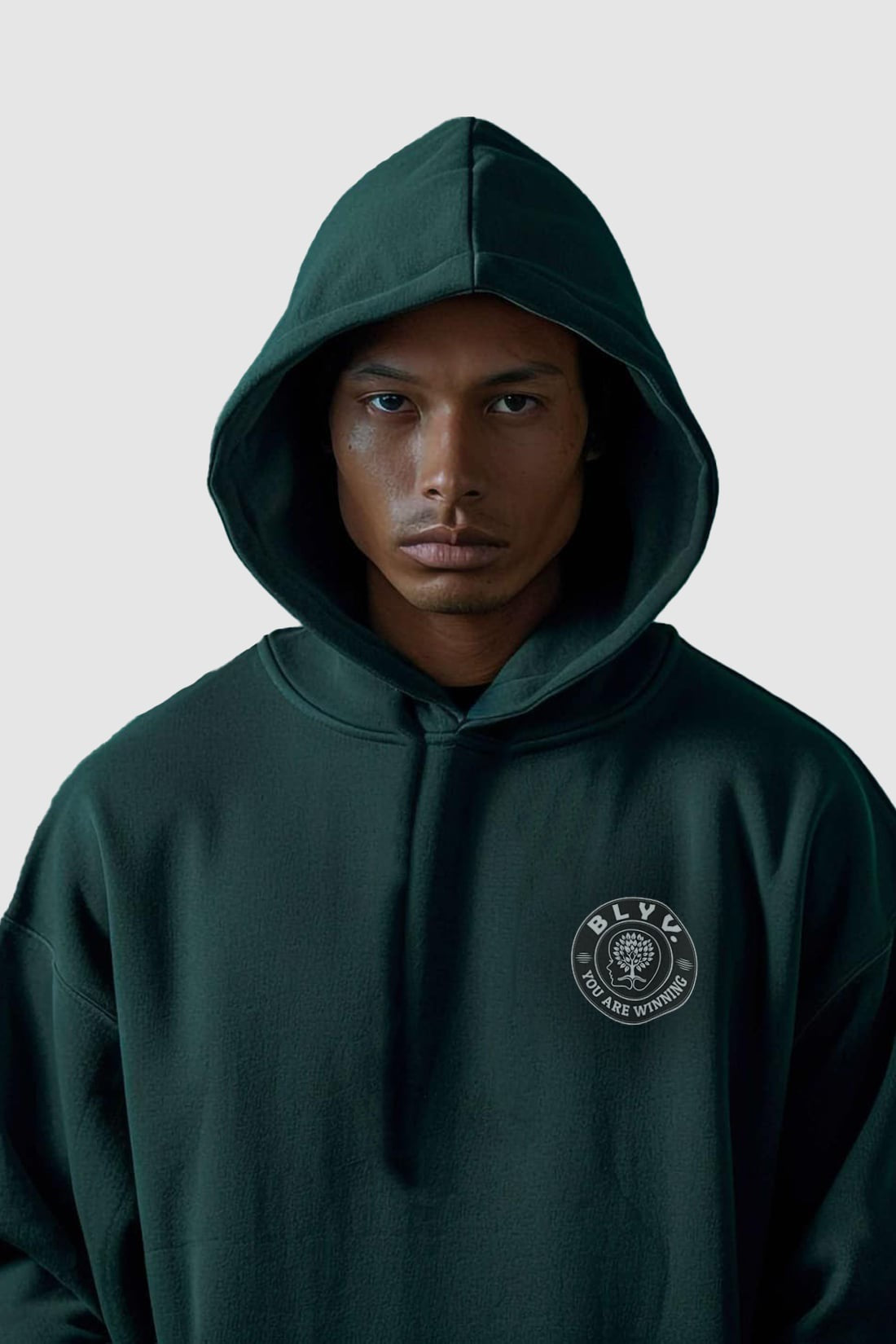 BLYV. | Forest Green Hoodie