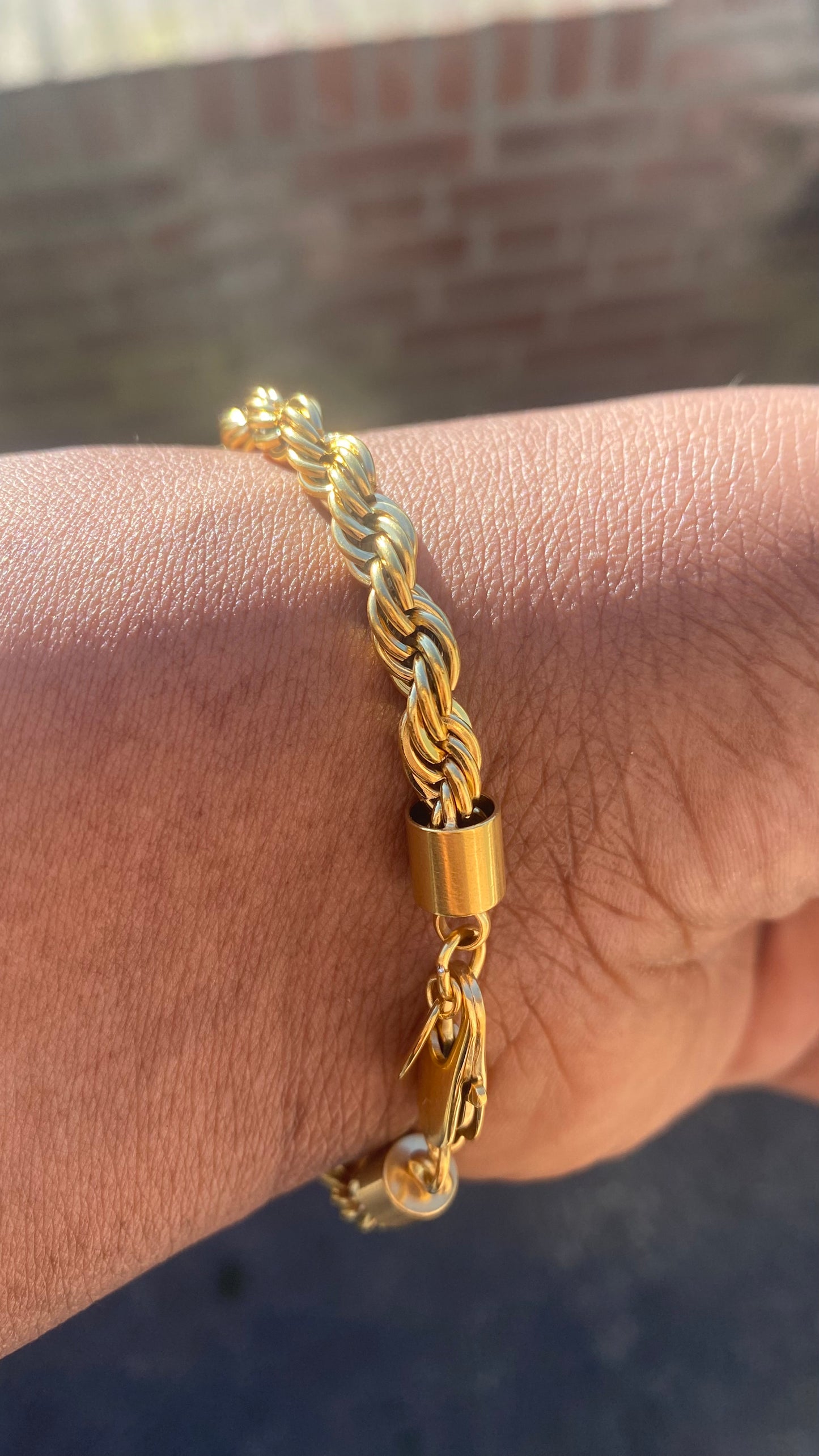 BLYV. | Rope Bracelet 18K Gold Plated