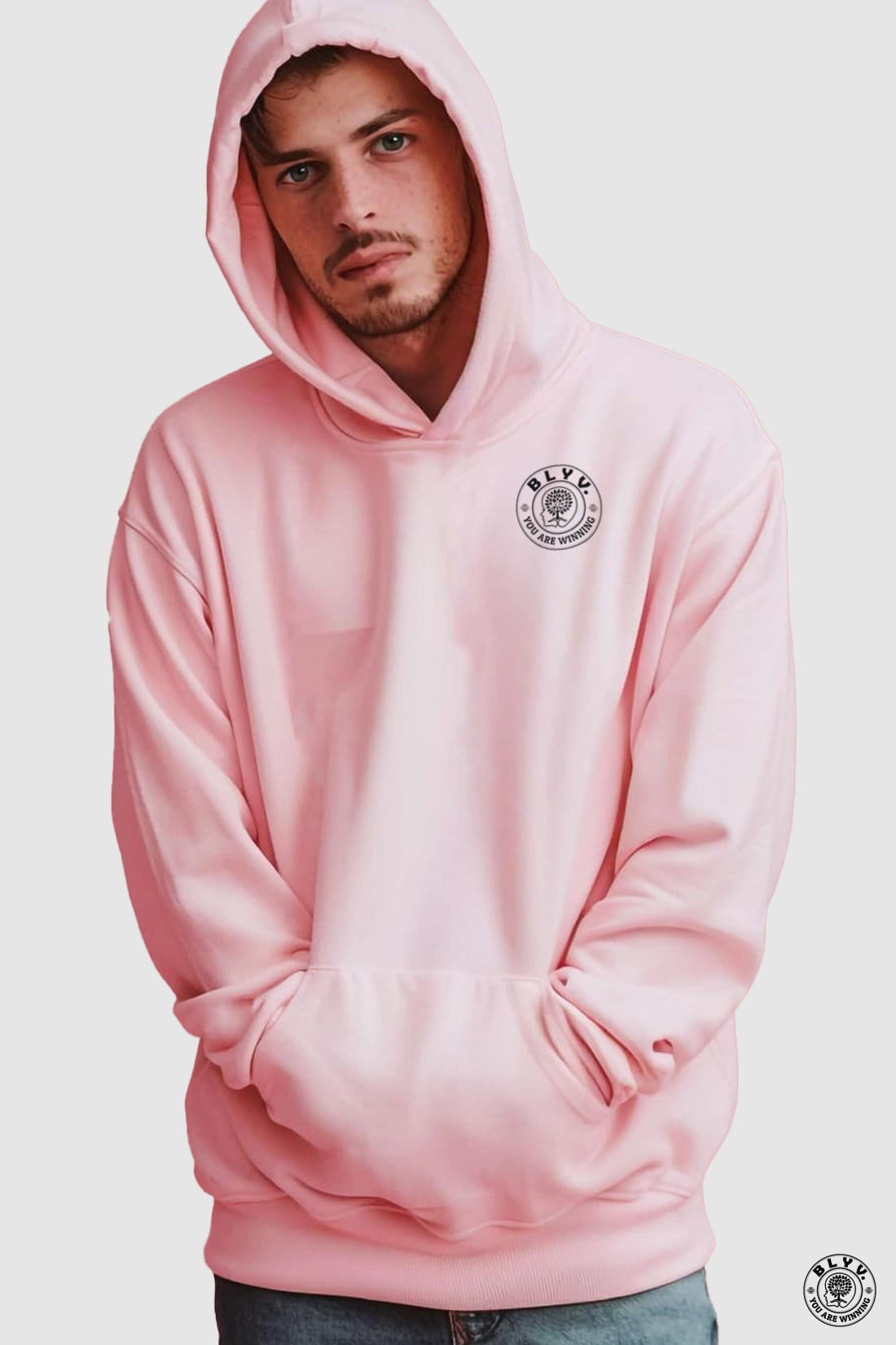 BLYV. | Soft Pink Hoodie
