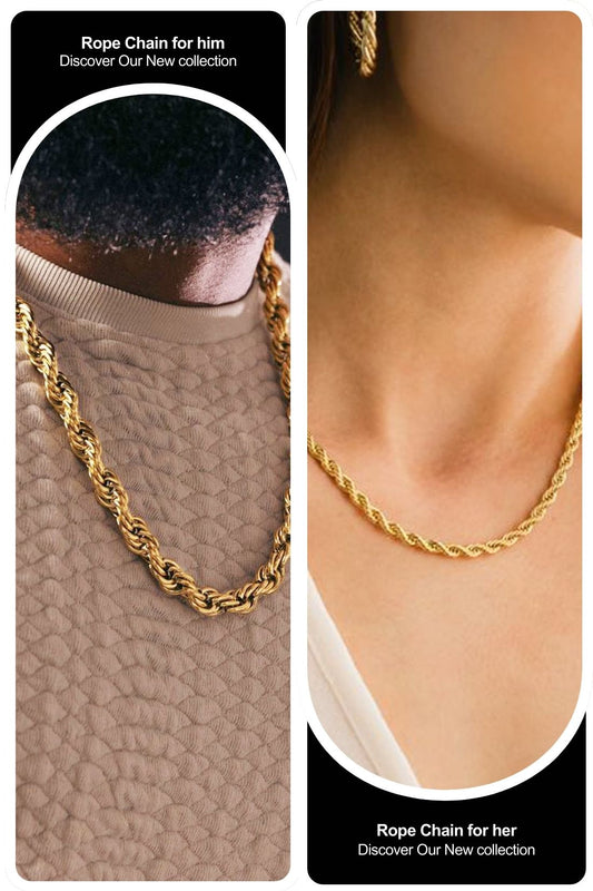 BLYV. | Rope Chain 18K Gold Plated