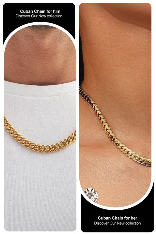 BLYV. | Cuban Chain 14k Gold Plated