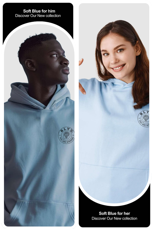 BLYV. | Soft Blue Hoodie