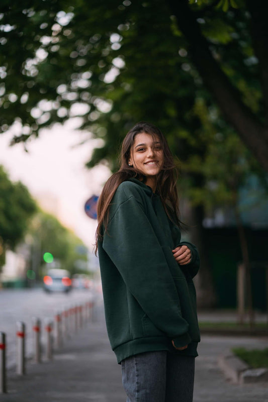 BLYV. | Forest Green Hoodie
