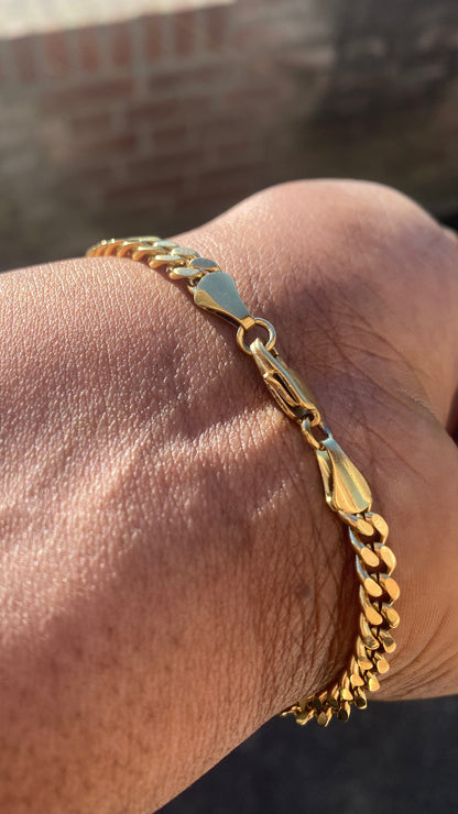 BLYV. | Cuban Bracelet Gold Plated
