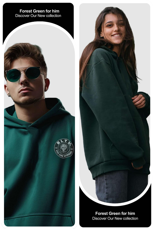 BLYV. | Forest Green Hoodie