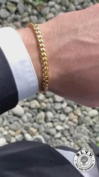 BLYV. | Cuban Bracelet Gold Plated